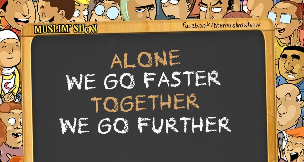 Fast alone. Fast alone
